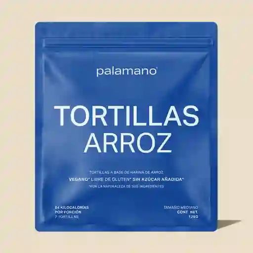 Tortillas de arroz palamano 175gr