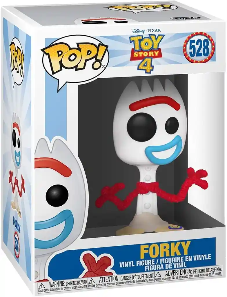 Funko Pop Figura Coleccionable Disney Toy Story 4 Forky