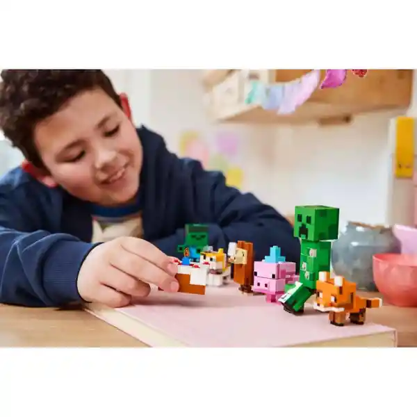 Set Construcción Fiesta de Cumpleaños Del Cerdo Bebé Lego