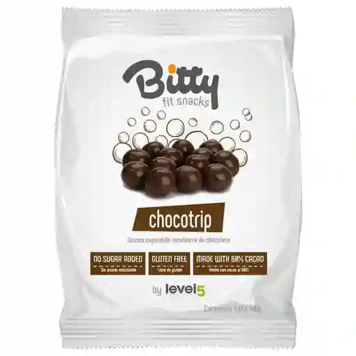 Bitty Snack Chocotrip Quinoa Expandida Recubierta de Chocolate