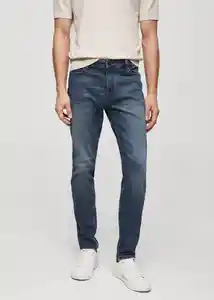 Jean Jude Indigo Talla 46 Hombre Mango