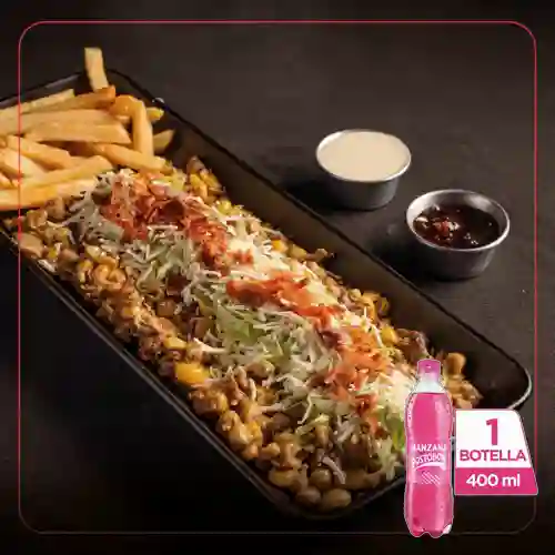 Combo Desgranado Oasis + Postobón Manzana 400 ml