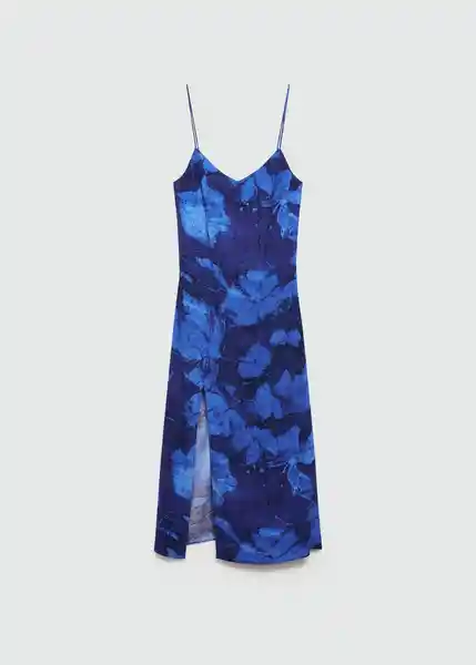 Vestido Lucia Azul Talla XS Mujer Mango