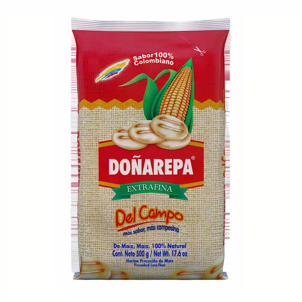 Doñarepa Harina de Maíz Extrafina del Campo