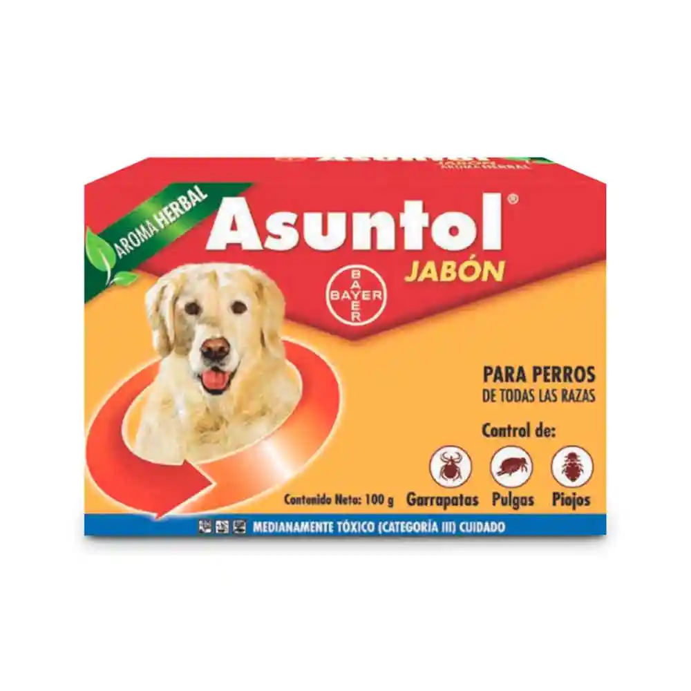 Asuntol Jabón en Barra para Perros Todas la Razas