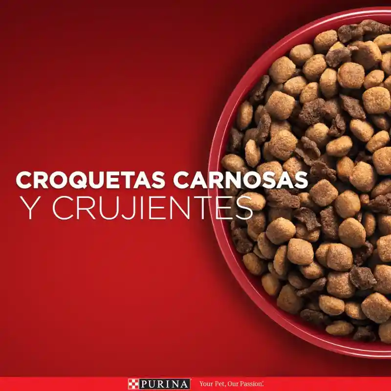Comida para perro Purina One adultos minis y pequeños Pollo y Carne X 500gr