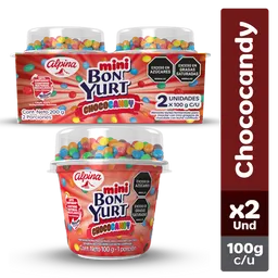 Mini Bon Yurt Alimento Lácteo Bon Yurt Chococandi 200 g