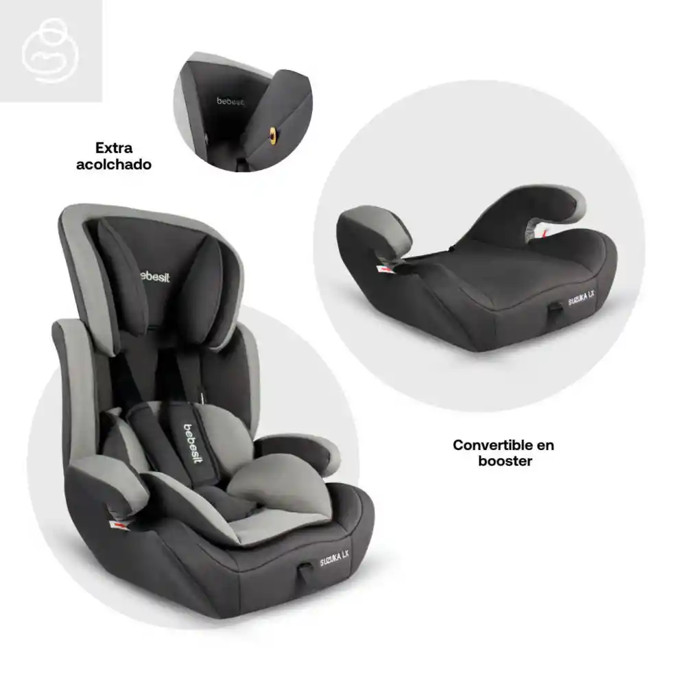 Suzuka Luxe Gris Bebesit Mkz28gy