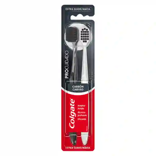 Cepillo Dental Colgate Charcoal *2und