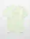 Camiseta Mujer Verde Talla SMALL 9931313 American Eagle