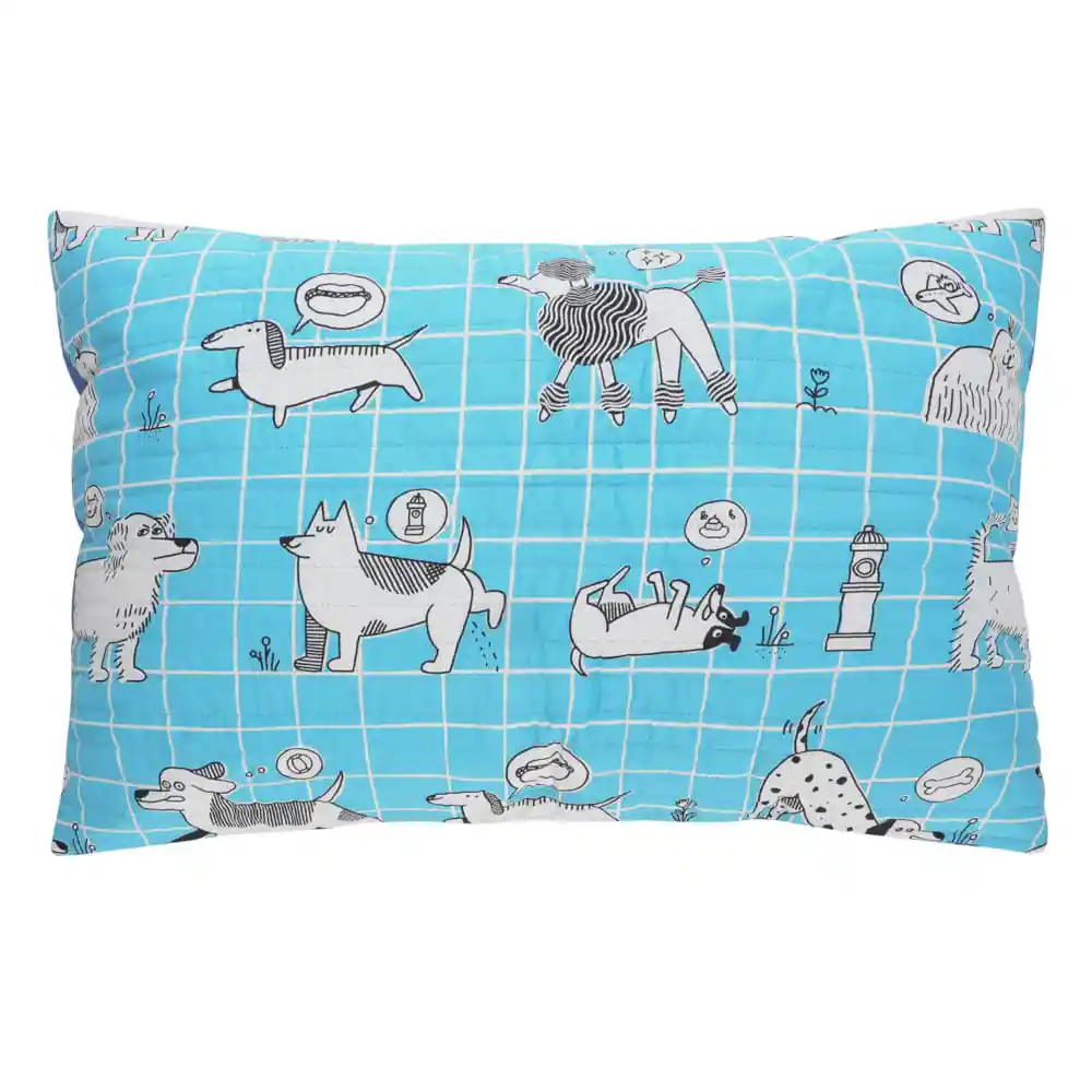 Funda Almohadon Estampado de Microfibra