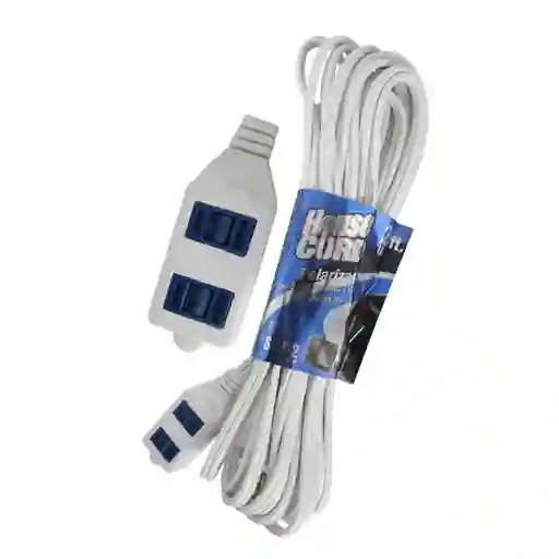 House Corl Extension Electrica Blanca 9 ft