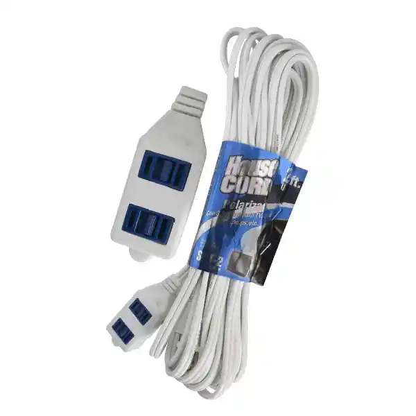 House Corl Extension Electrica Blanca 9 ft