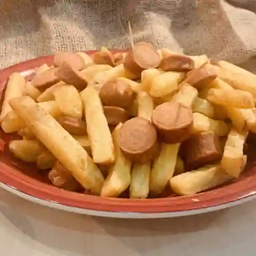 Salchipapa Doble