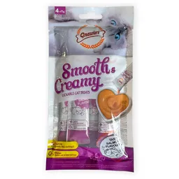 Gnawlers Snack Para Gatos Smooth Creamy Salmón
