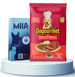 Combo Miia + Alimento Perro Dogourmet Carne Parrilla