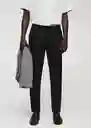 Pantalón Ares Negro Talla 44 Hombre Mango
