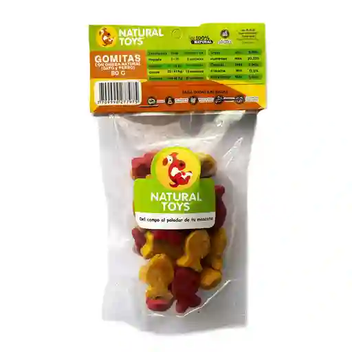 Natural Toys Snack Para Gato Gomitas Naturales Omega