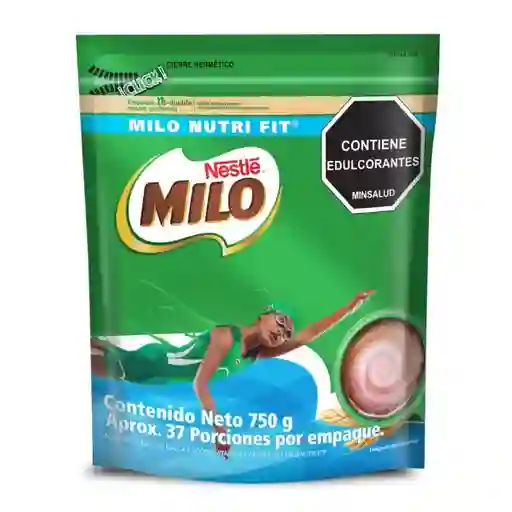 Modificador de leche MILO NUTRI-FIT menos azúcares x 750g