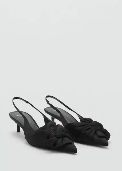 Zapatos Nudo Negro Talla 39 Mujer Mango