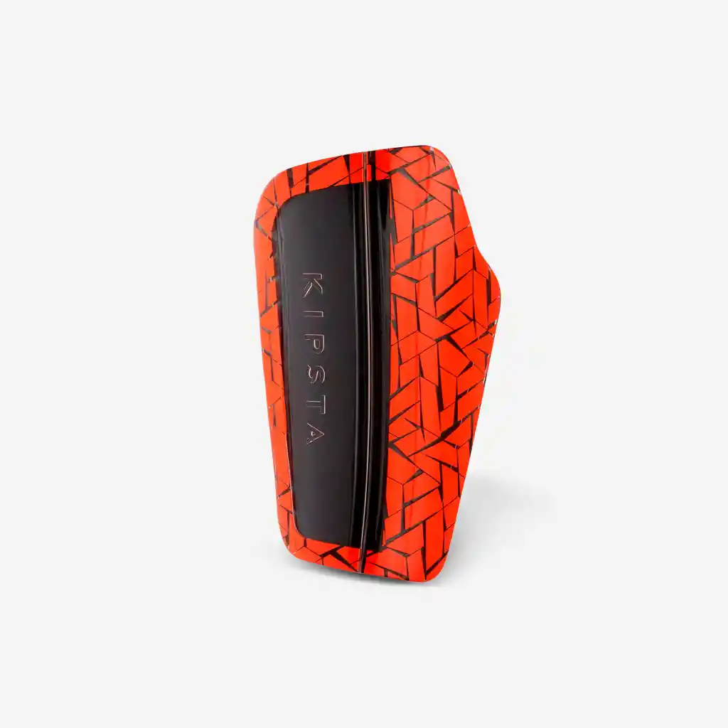 Canilleras Adulto Fútbol Traxium 540 Rojo