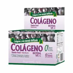 Natural Freshly Colágeno en Polvo + Biotina + Vitamina C