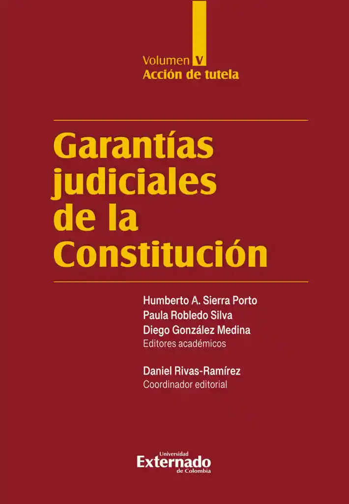 Garantías Judiciales de La Constitución Tomo V