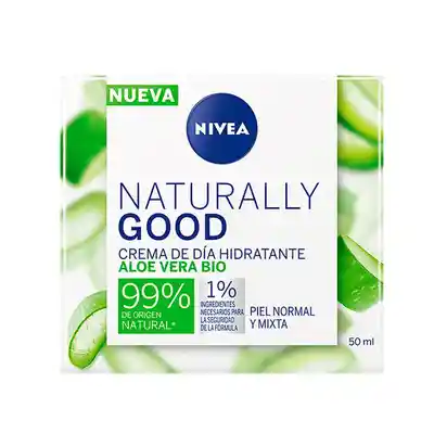 Nivea Crema Facial Hidratante de Día Naturally Good