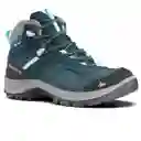 Quechua Botas Impermeables Senderismo Mujer Turqueza 37 mh500