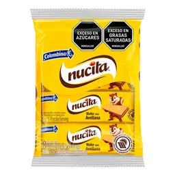 Nucita Galleta Wafer con Crema de Avellana