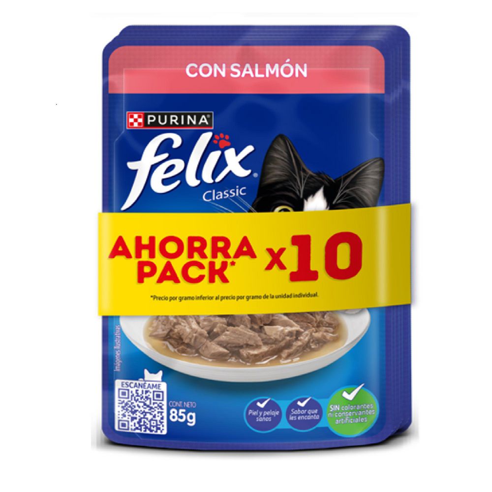 Alimento Para Gatos Felix Combipack (850 Gr)