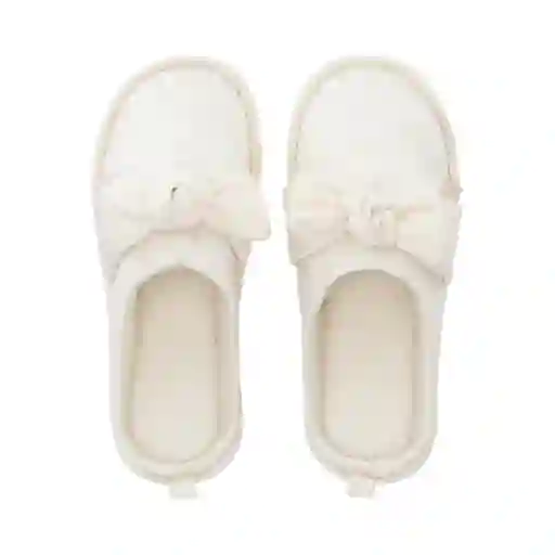 Pantuflas Estampada Mujer Beige Talla 35-36 Casaideas
