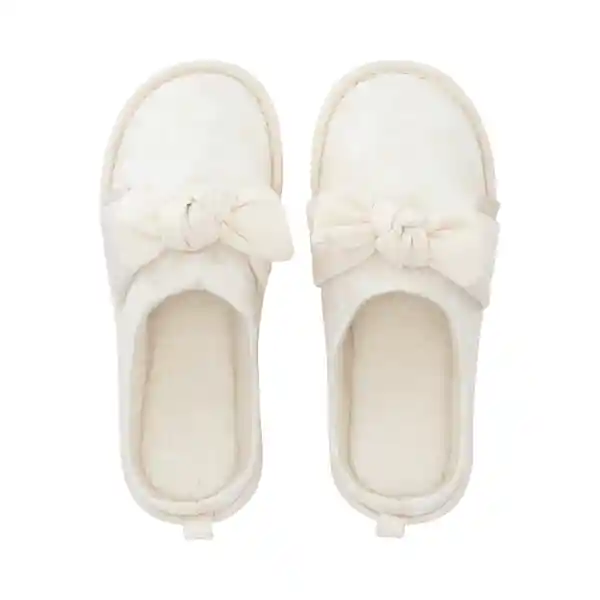 Pantuflas Estampada Mujer Beige Talla 35-36 Casaideas