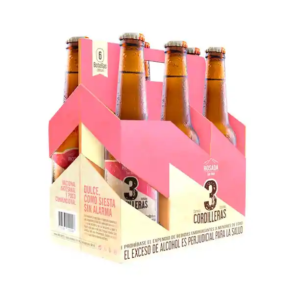 3 Cordilleras Cerveza Rosada