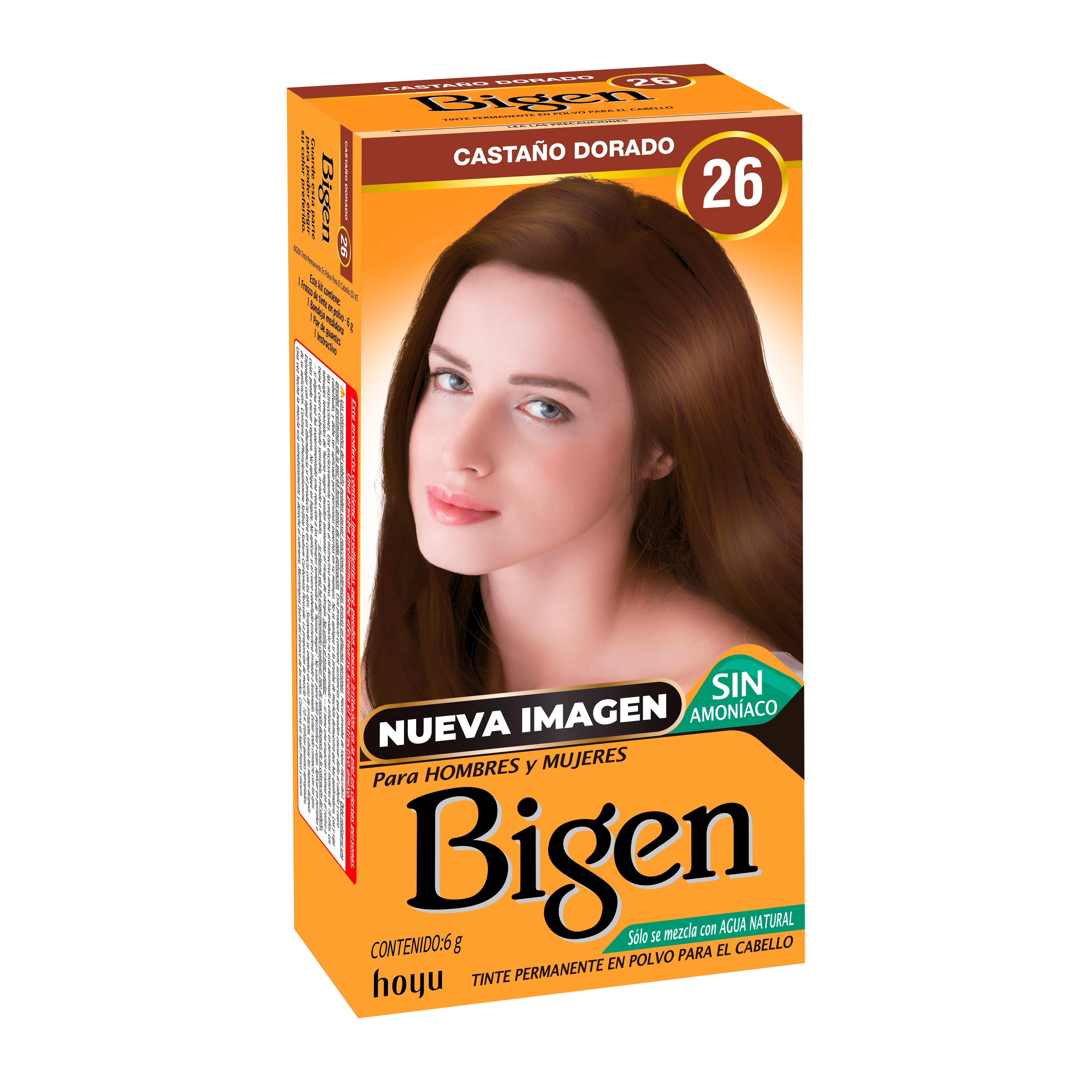 Bigen Tinte Matices Castaño Dorado 26 26 g