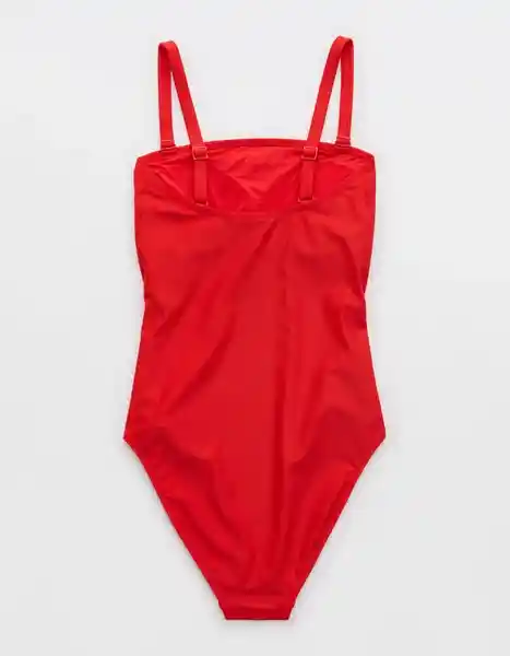 Vestido Ropa Aerie Rojo Talla: LARGE 6096572 American Eagle