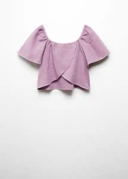 Blusa Fernanda Lila Talla 13 Niña Mango