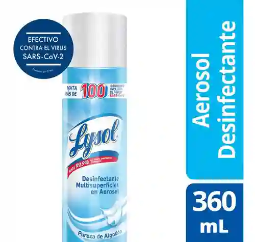 Lysol Desinfectante de Superficies en Aerosol