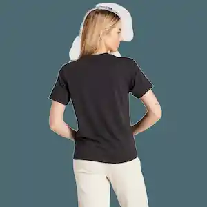 Adidas Camiseta Camo T Negro Para Mujer Talla S Ref: IW5173