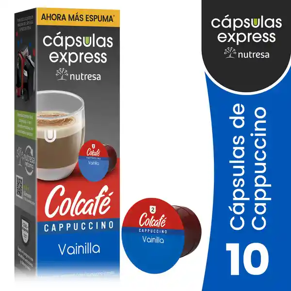  Nutresa  Colcafé  Capsula Express Cappuccino Vainilla 