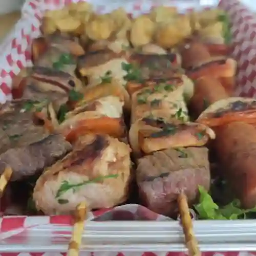 Brocheta "soul" de Carne (und)