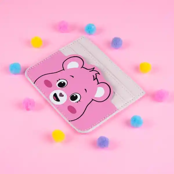 Tarjetero Colección Care Bears Rosa Miniso