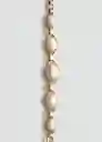 Collar Loretta Oro Talla 99 Mujer Mango