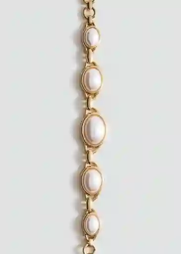 Collar Loretta Oro Talla 99 Mujer Mango