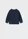 Sudadera Rookie Navy Talla 72 Niños Mango