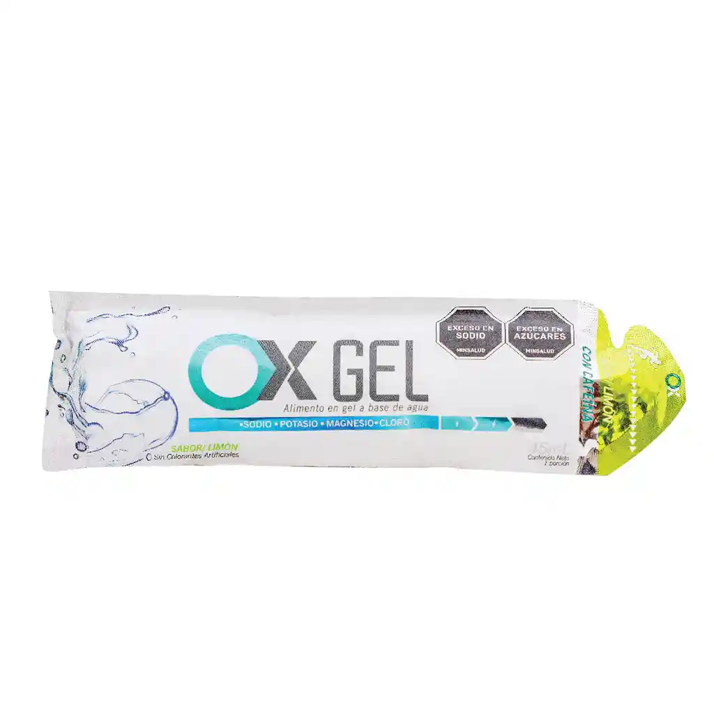 Ox Gel Sabor Limon Con Cafeina Osn