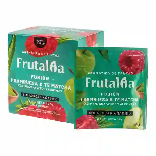 Frutalia Aromática de Frutas Frambuesa & té Matcha