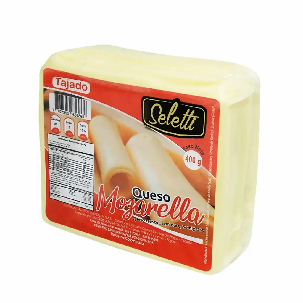 Seletti Queso Mozarella Tajado