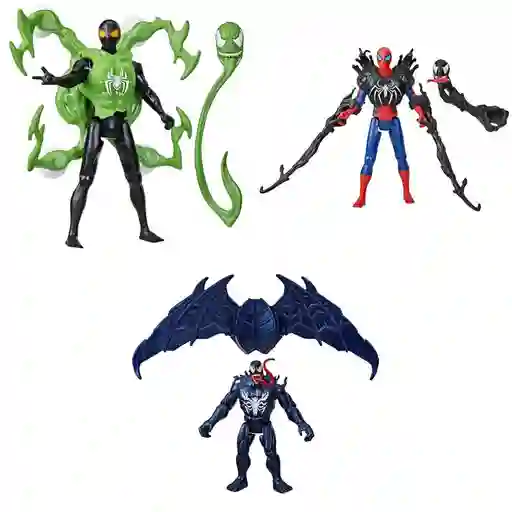 Figura de Acción Spiderman Epic World Of Action Venomversus Surtido