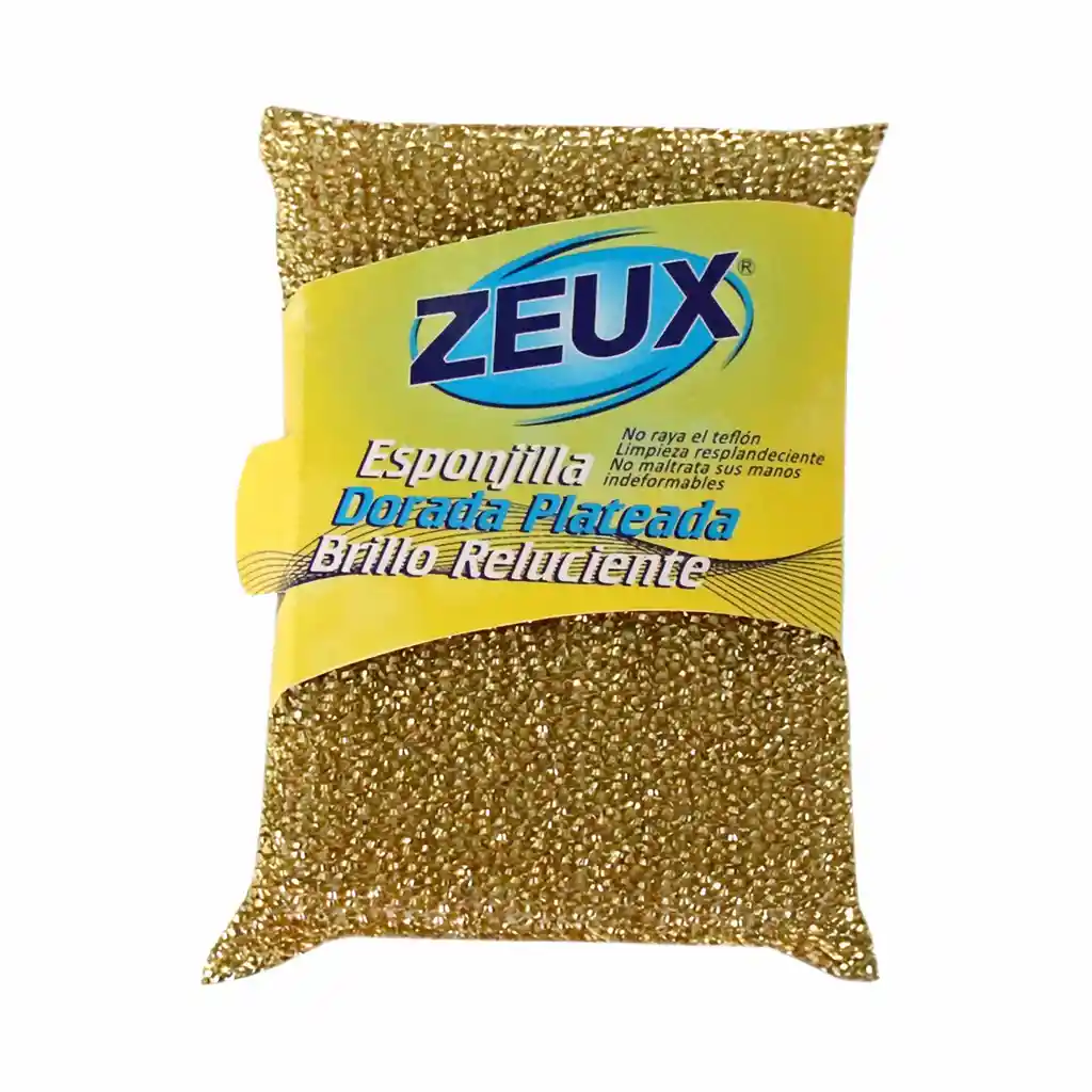 Zeux Esponjadorada Plateada
